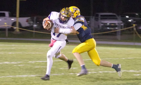Eisenhower falls to Saegertown 21-0